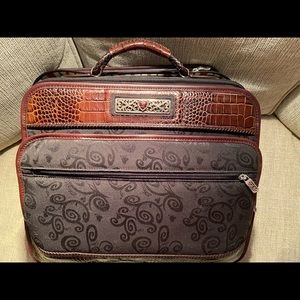 Brighton rolling luggage/computer overnight bag